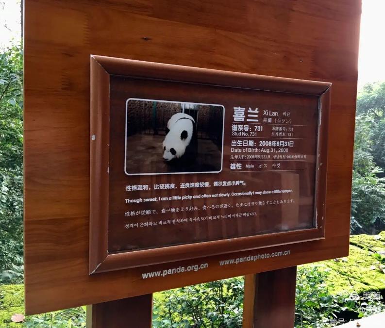 動物名稱标識牌